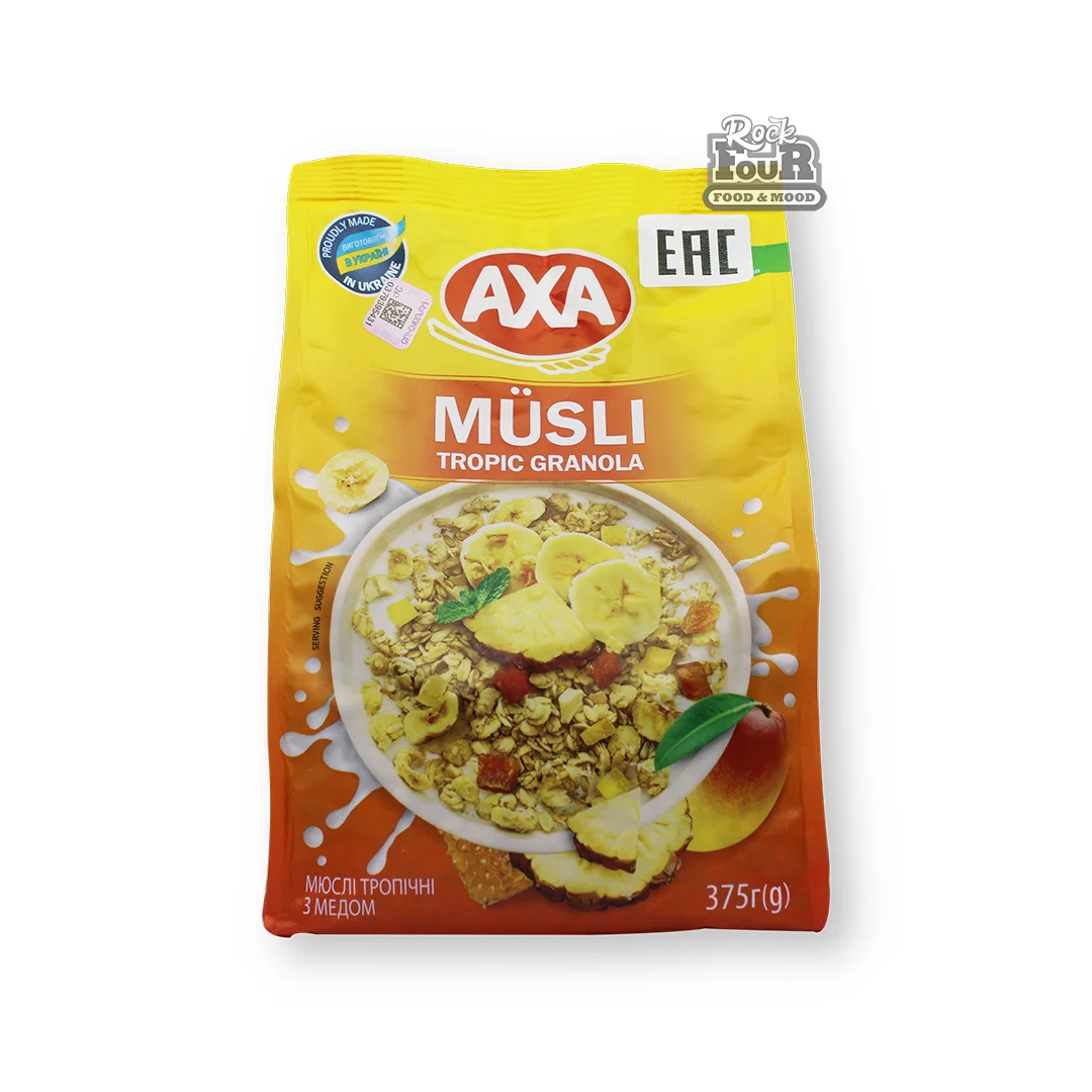 Muesli "AXA" with tropical honey 375g